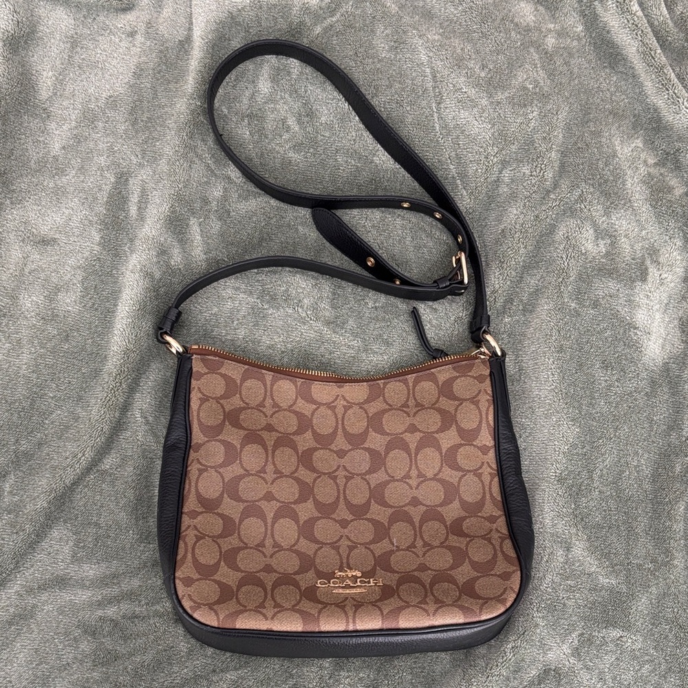 Coach Ellie File Bag in Signature Canvas